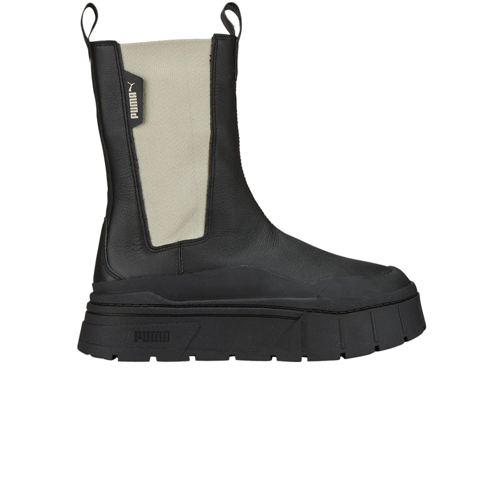 Image of Wmns Mayze Stack Chelsea Boot Black (386272-03)