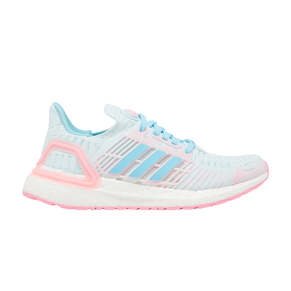 Image of Wmns UltraBoost DNA Climacool Almost Blue Beam Pink (GV8762)