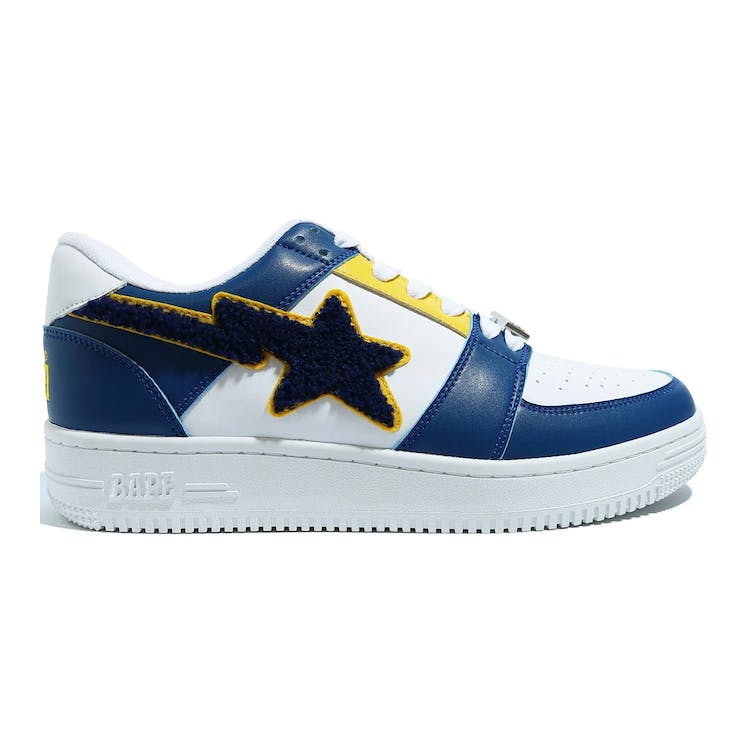 Image of A Bathing Ape Bape Sta Low Patched Navy