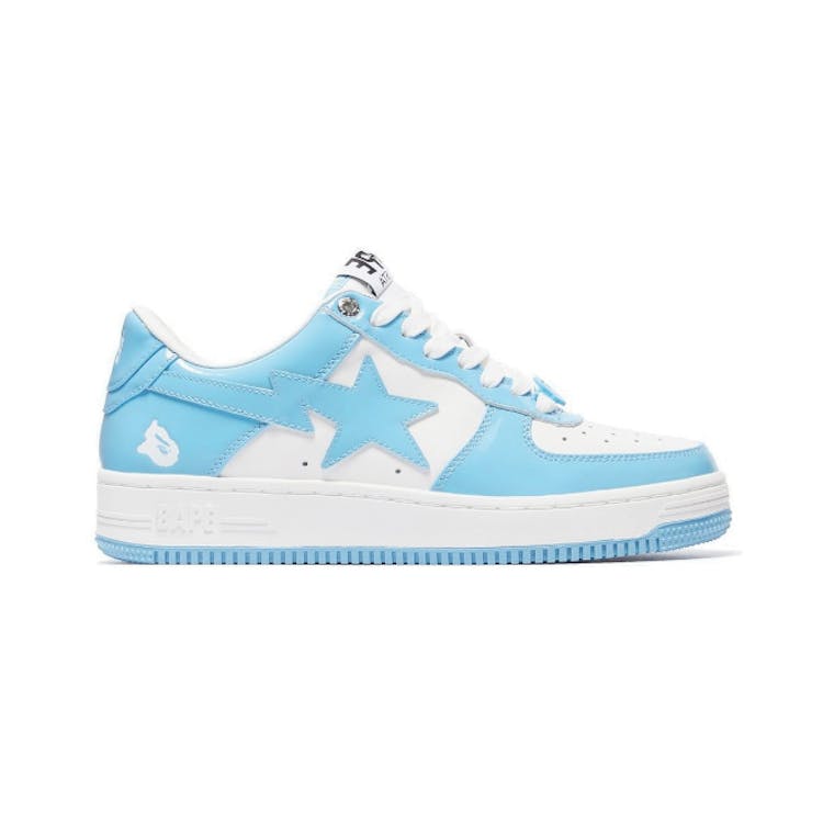 Image of A Bathing Ape Bape Sta Patent Leather Blue White