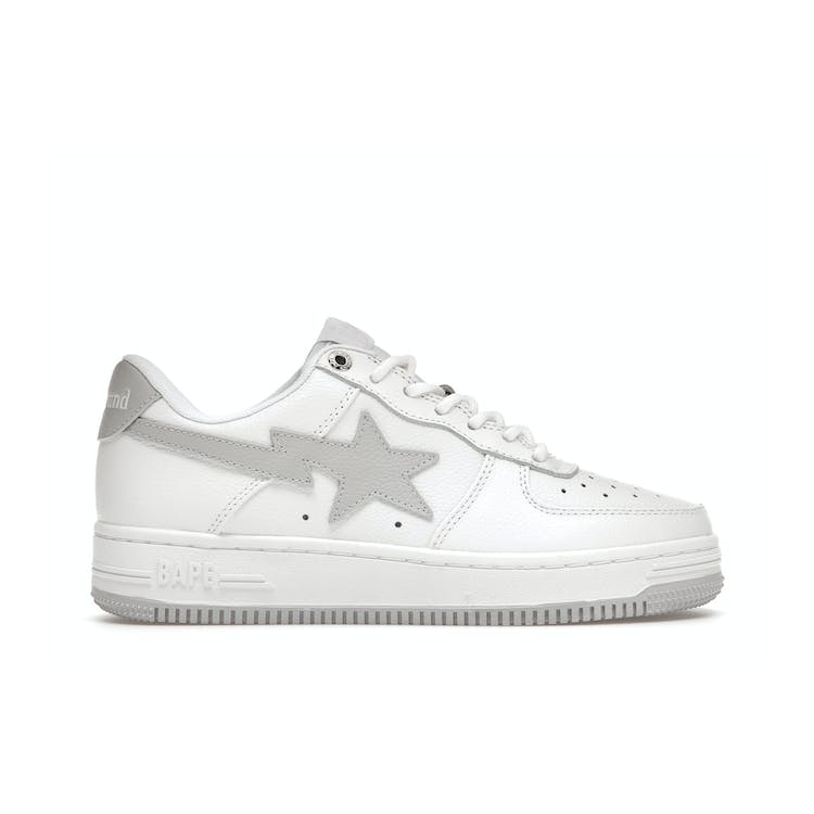 A Bathing Ape Bapesta Low White Leather (2020) (1G80-191-007) - Price ...