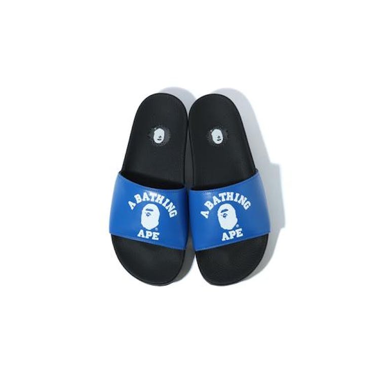 Image of A Bathing Ape College Slide Sandals Blue