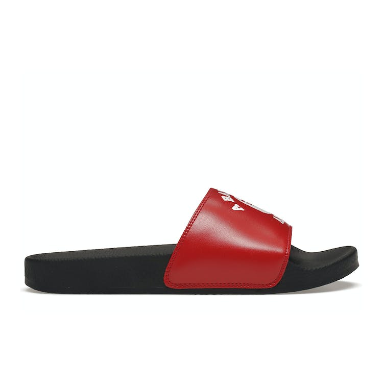 Image of A Bathing Ape College Slide Sandals Red