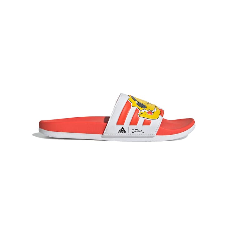 Image of adidas Adilette Comfort Slide The Simpsons Lisa (W)