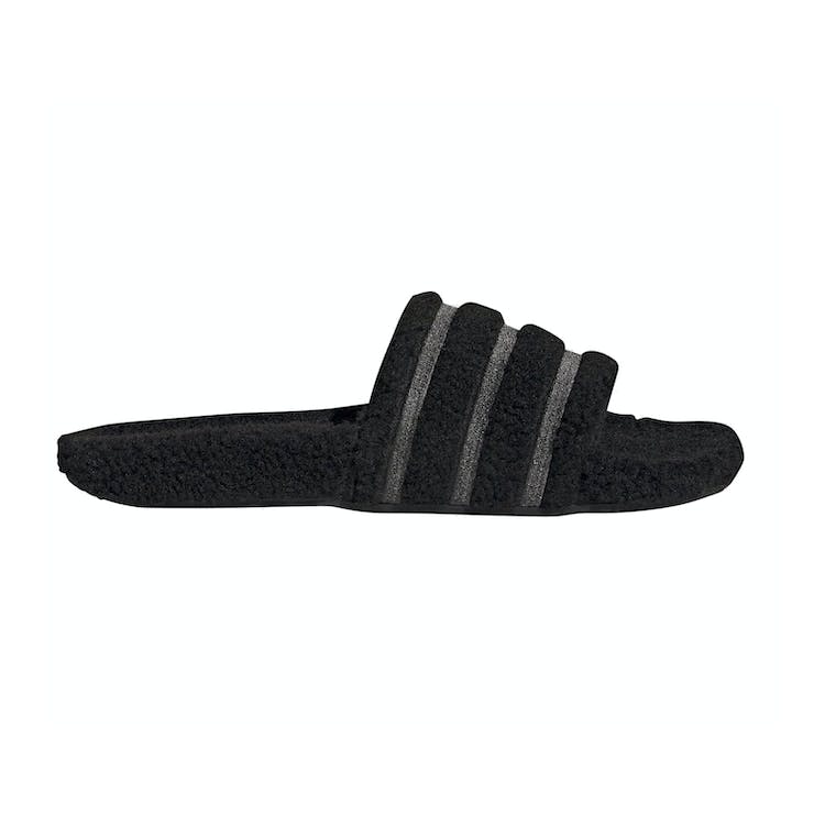 Image of adidas Adilette Cozy Slides Core Black