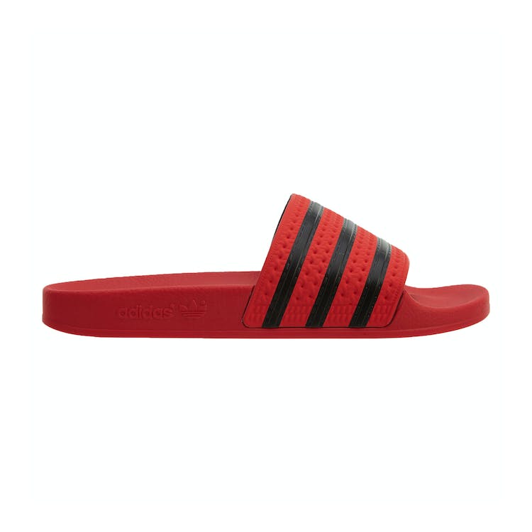 Image of adidas Adilette Real Coral Black-Real Coral