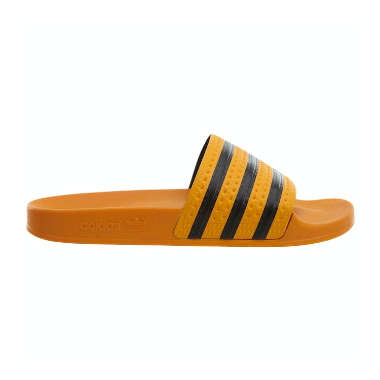 Image of adidas Adilette Real Gold Core Black-Real Gold