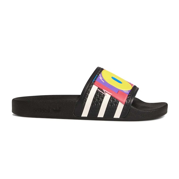 Image of adidas Adilette Slide Kris Andrew Small Pride Collection