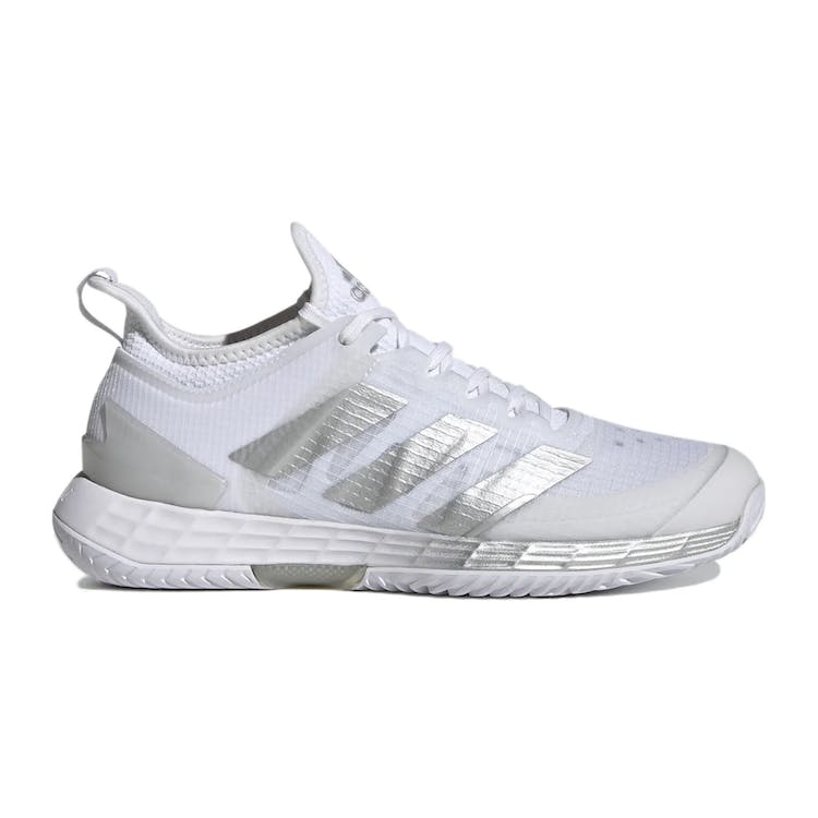 Image of adidas Adizero Ubersonic 4 White Silver Metallic (W)