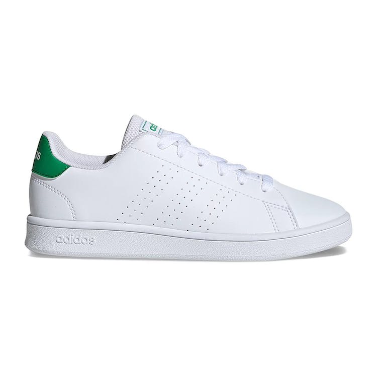 Image of adidas Advantage White Green (Junior)