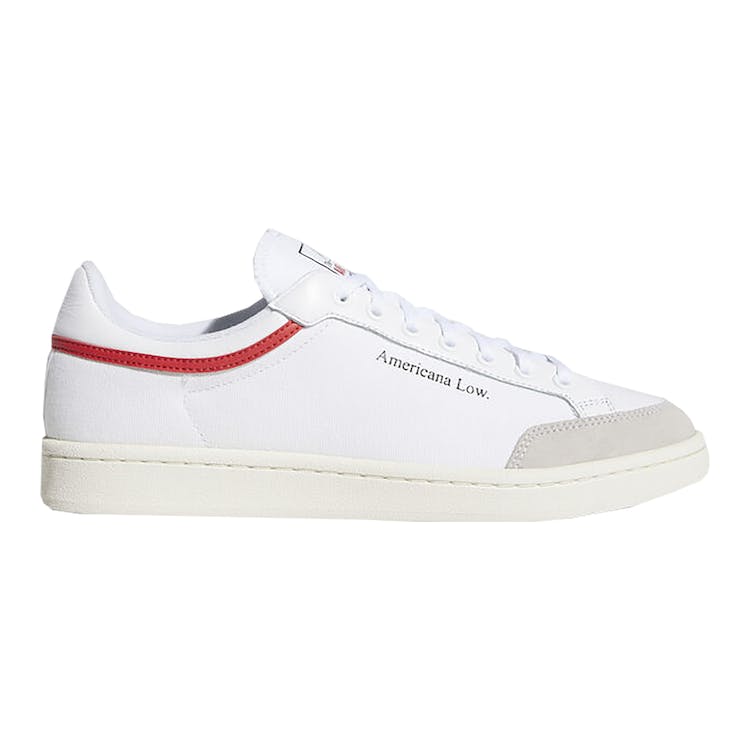 Image of adidas Americana Low Cloud White Glory Red