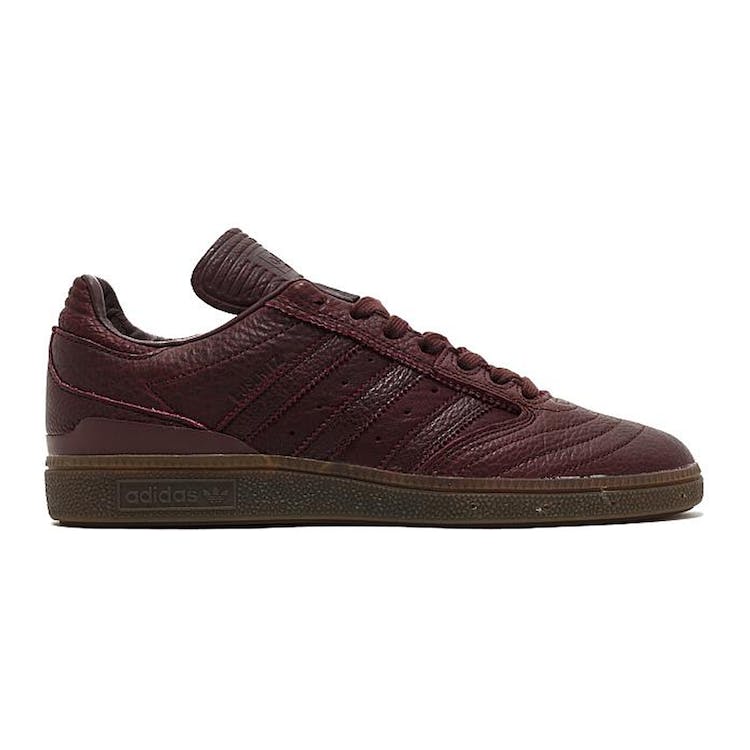 Image of adidas Busenitz Horween Leather Night Red