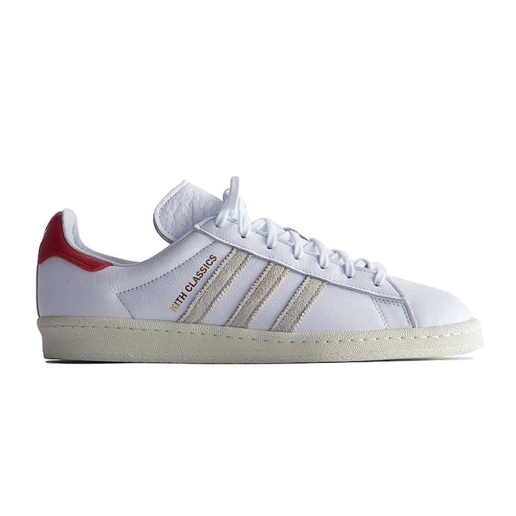 Image of adidas Campus 80s Kith Classics White Red