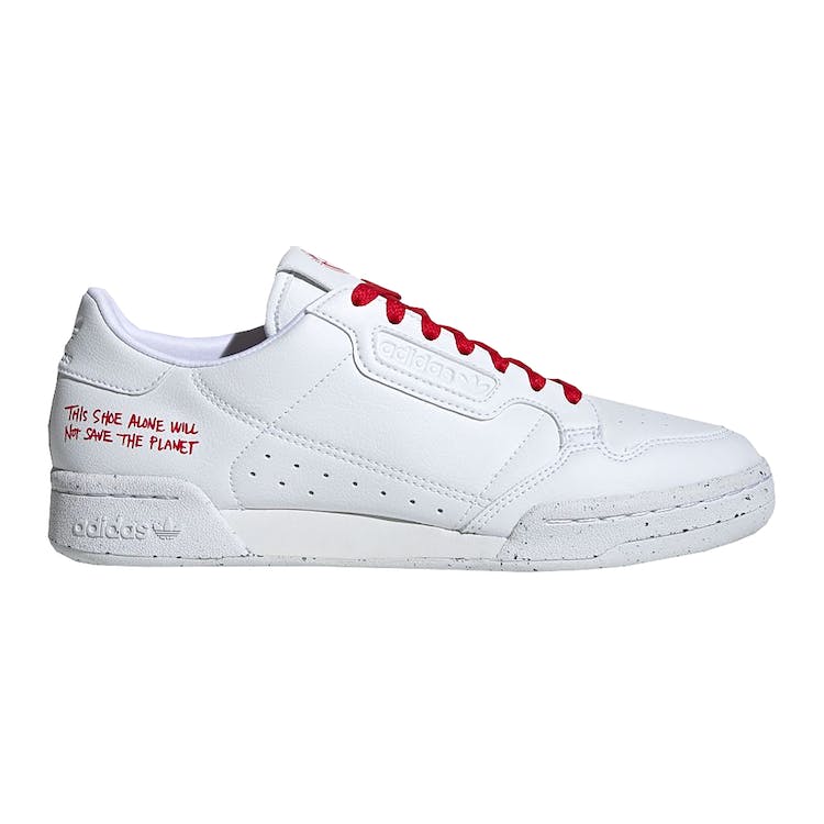 Image of adidas Continental 80 Clean Classics White Scarlet