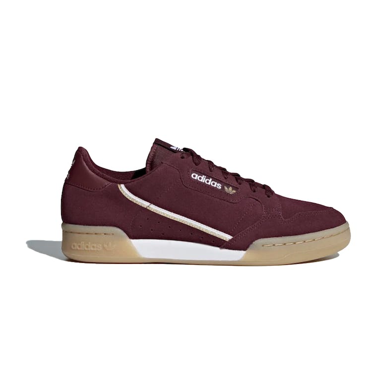 Image of adidas Continental 80 Maroon Cloud White