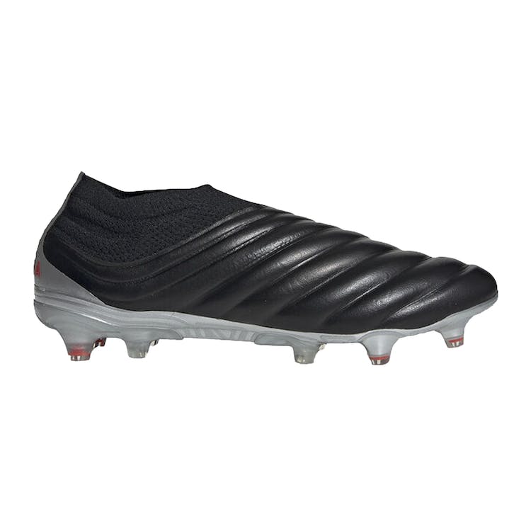 Image of adidas Copa 19+ Firm Ground Cleat Core Black Hi Res Red
