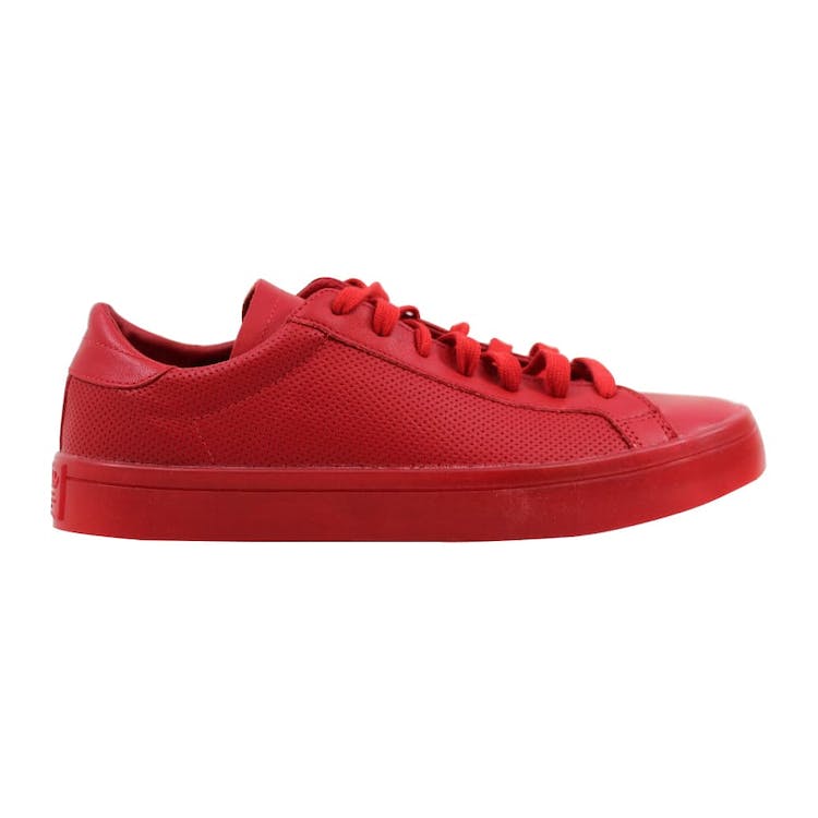 Image of adidas Court Vantage Adicolor Scarlet Red