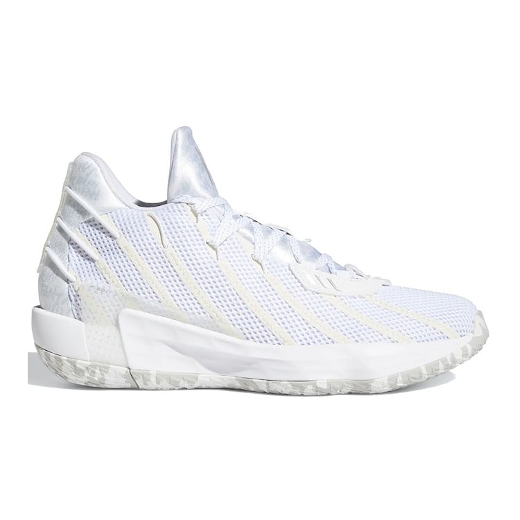 Image of adidas Dame 7 I Am My Own Fan Cloud White