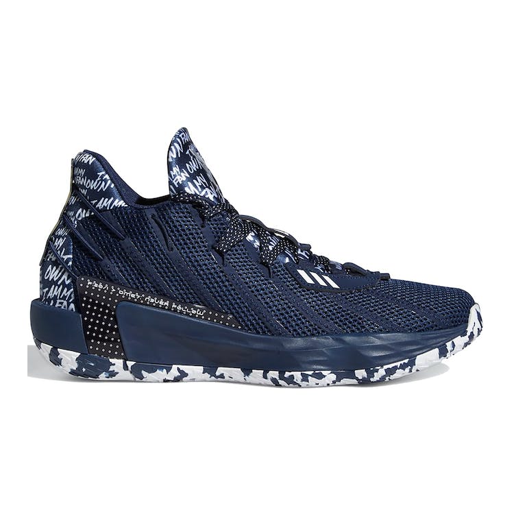 Image of adidas Dame 7 I Am My Own Fan Collegiate Navy