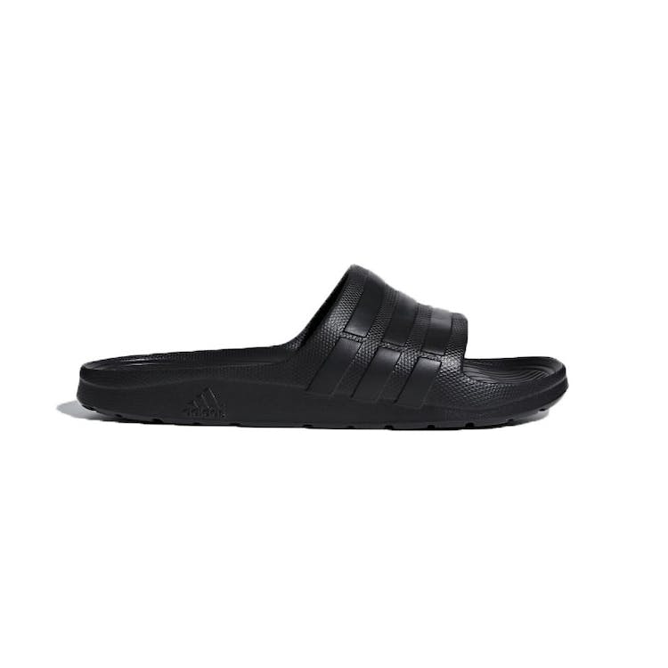 Image of adidas Duramo Slides Triple Black