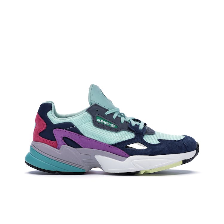 Image of adidas Falcon Clear Mint Collegiate Navy (W)