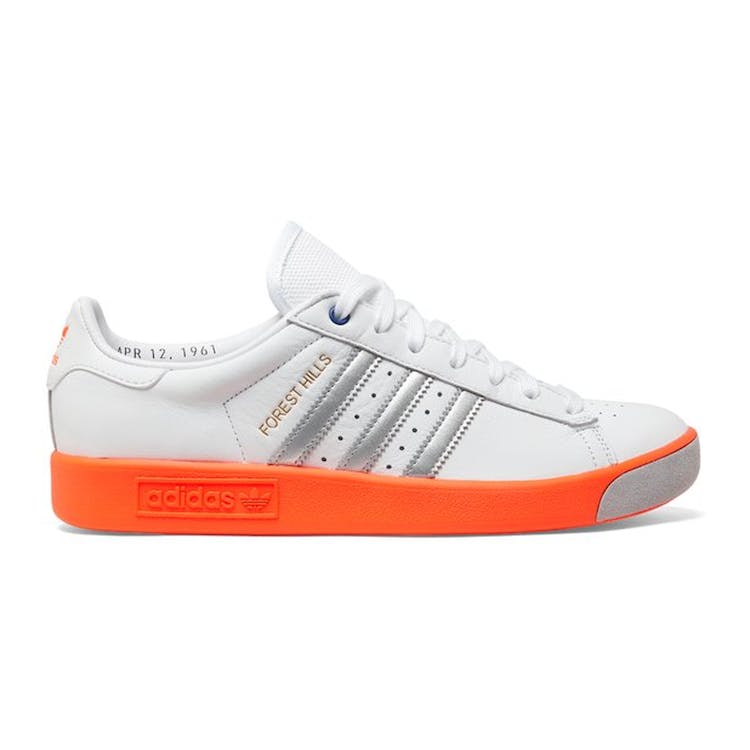 Image of adidas Forest Hills White Silver Orange