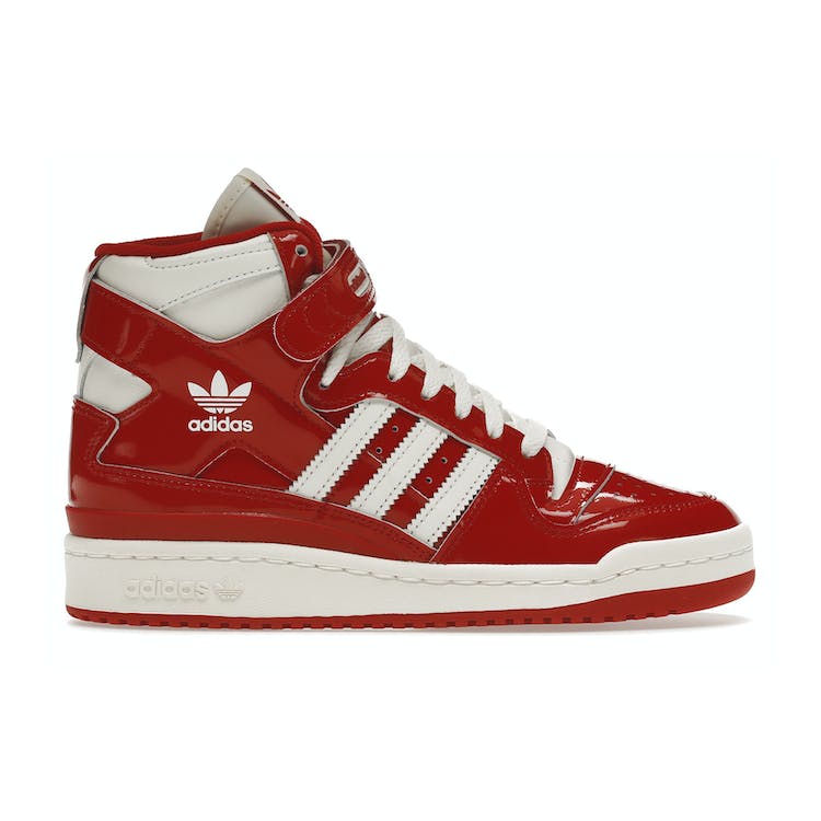 Image of adidas Forum 84 High Patent Red White