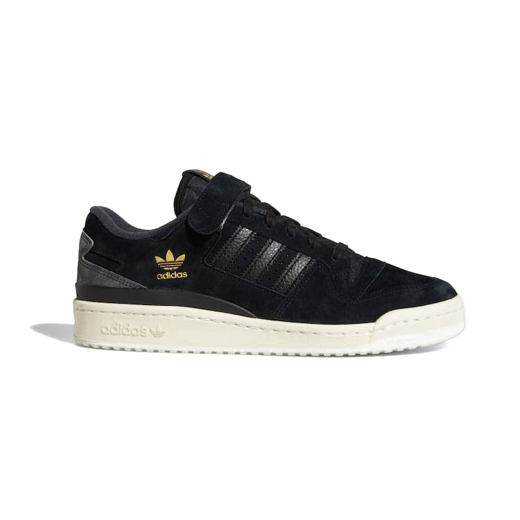 Image of adidas Forum 84 Low Core Black Gold