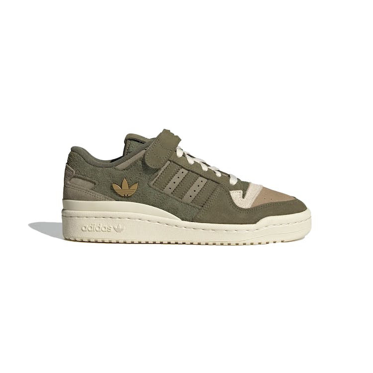 Image of adidas Forum 84 Low Green Suede (W)