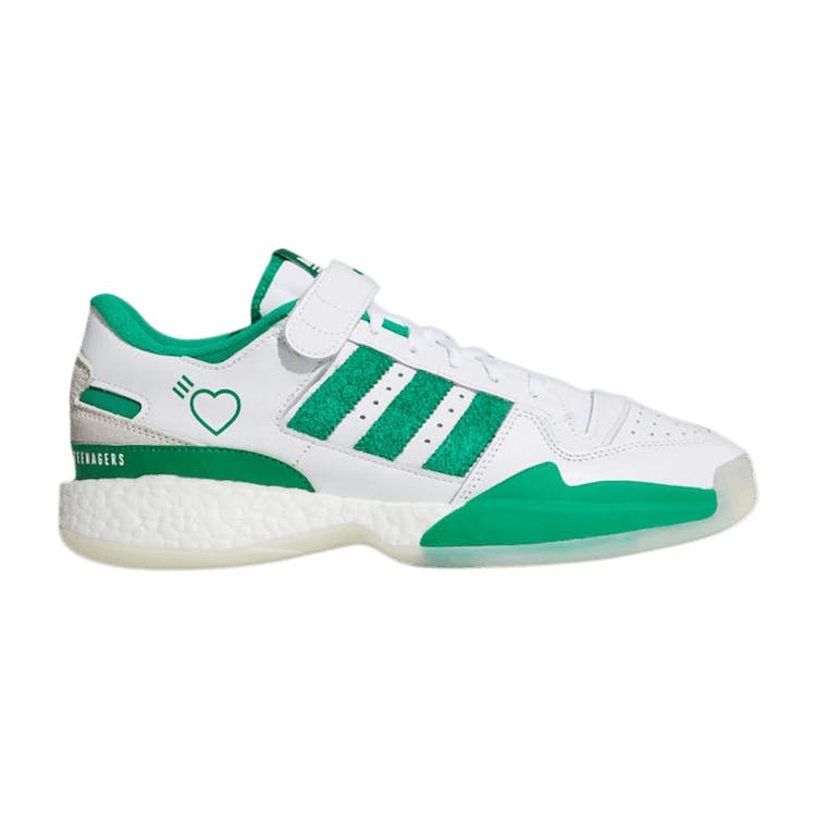 Image of adidas Forum Boost Low Human Made Green