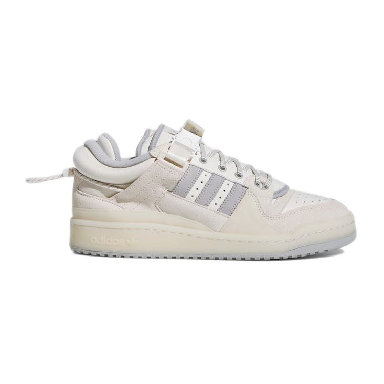 Image of adidas Forum Buckle Low Bad Bunny White