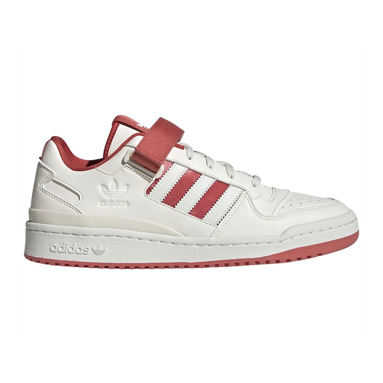 Image of adidas Forum Low White Crew Red