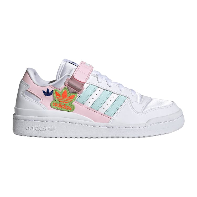 Image of adidas Forum Low White Pink Halo Mint (W)