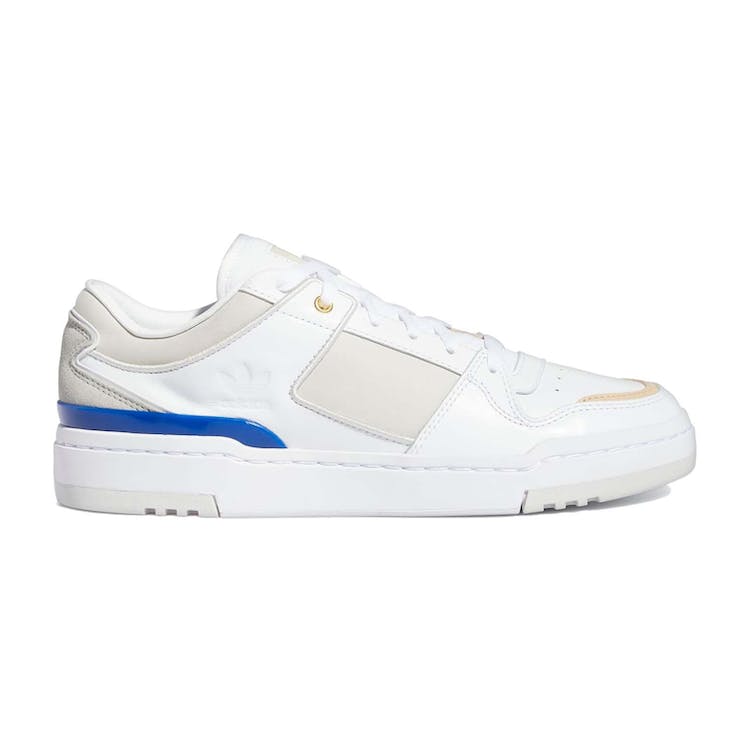 Image of adidas Forum Luxe Low White Grey Collegiate Royal
