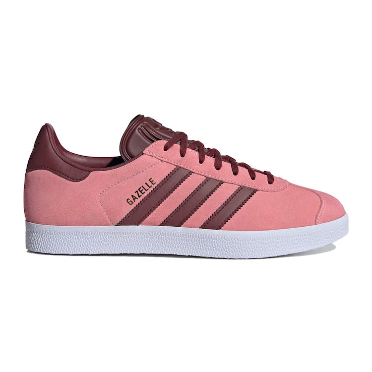 Image of adidas Gazelle Super Pop Pink Shadow Red