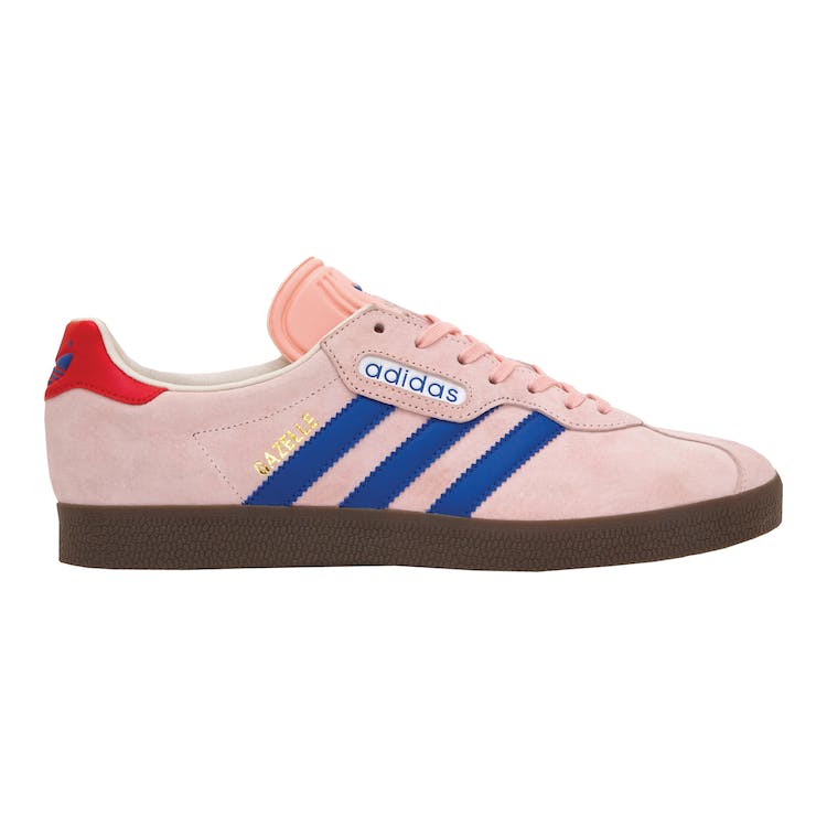 Image of adidas Gazelle Super size? London to Manchester Pink
