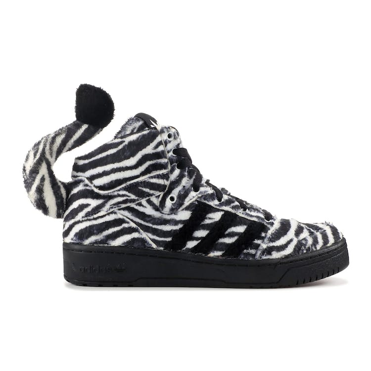 Image of adidas JS Zebra Black White
