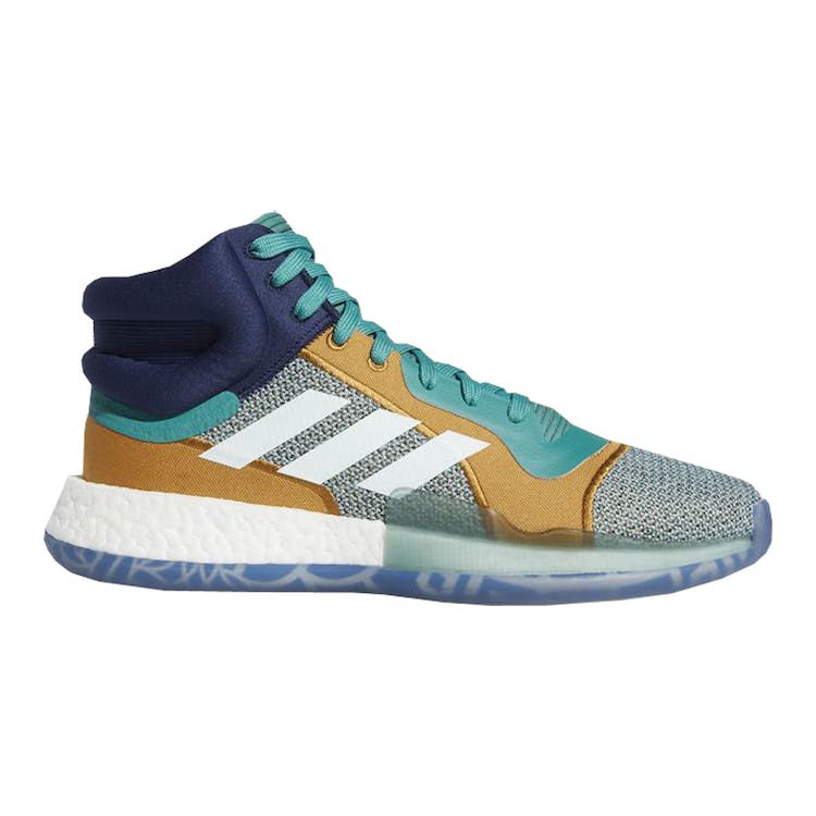 Image of adidas Marquee Boost Aqua Gold Navy