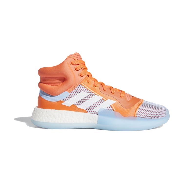 Image of adidas Marquee Boost Hi-Res Coral Blue