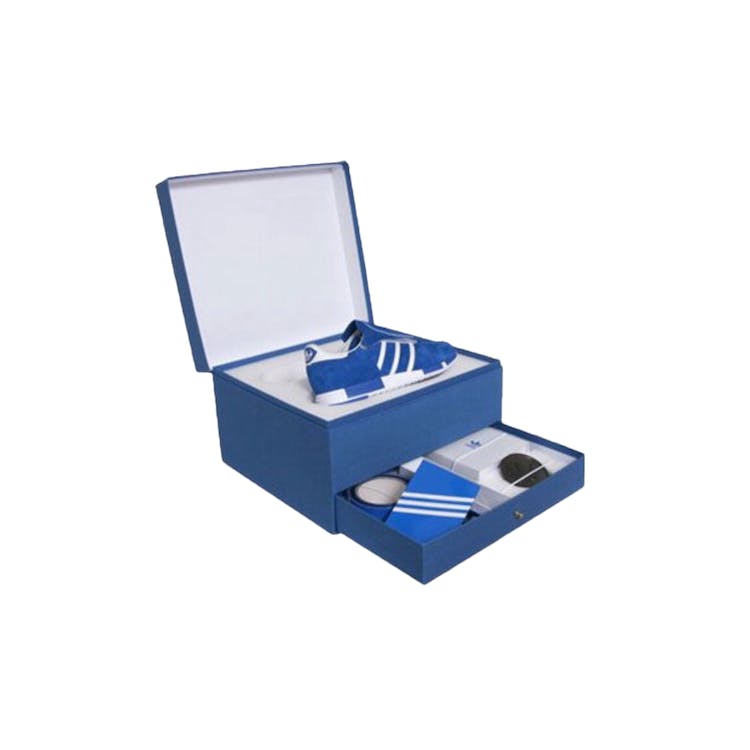 Image of adidas Micropacer Blue Suede Hamper Pack (Special Box)