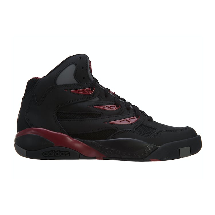 Image of adidas Mutombo 2 Originals Basketball Shoe Cblack/Cblack/Cburgu