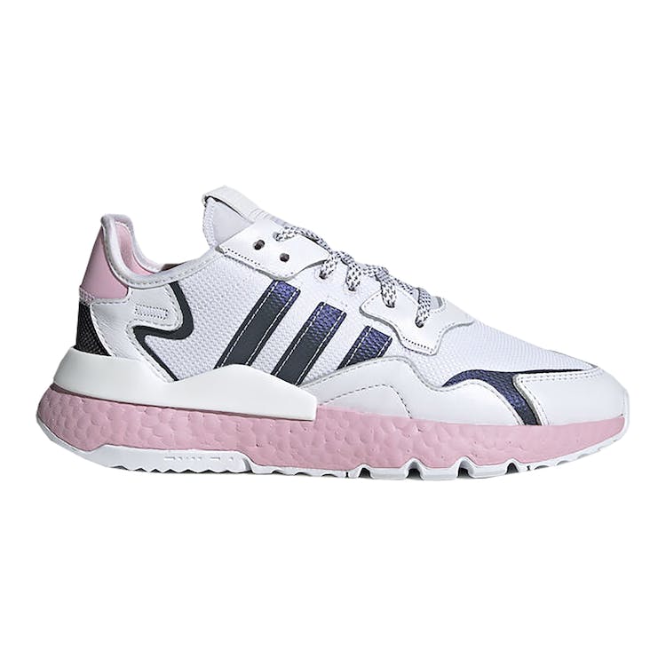 Image of adidas Nite Jogger Cloud White True Pink (W)
