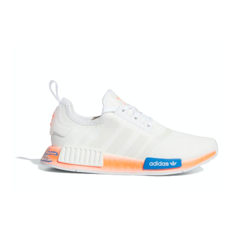 Image of adidas NMD R1 Cloud White Signal Coral (GS)