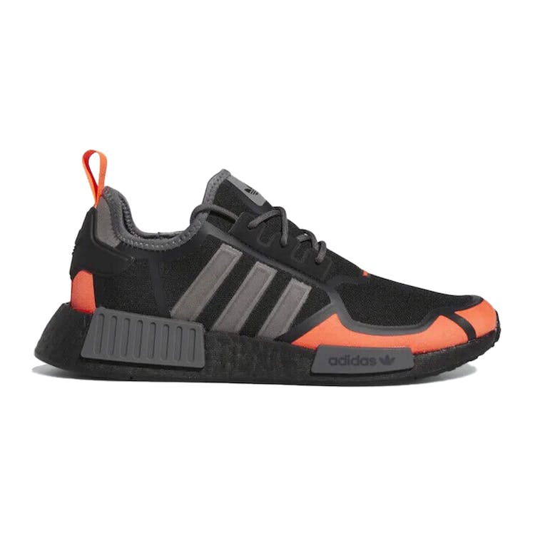 Image of adidas NMD R1 Core Black Solar Red Grey