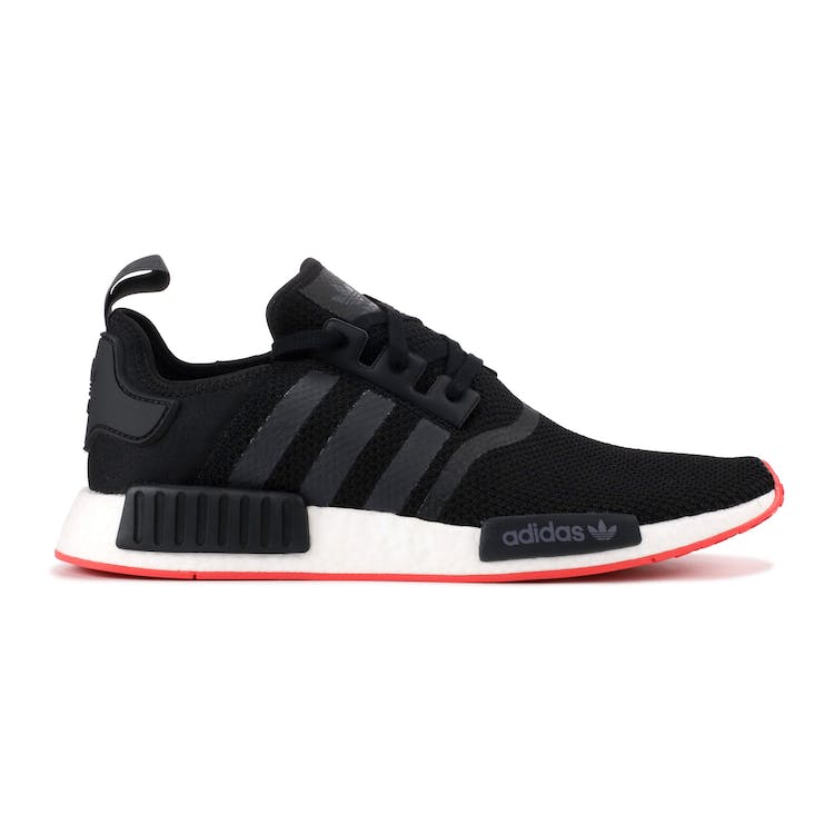 Image of adidas NMD R1 Core Black Trace Scarlet