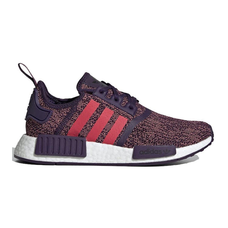 Image of adidas NMD R1 Legend Purple Shock Red (GS)