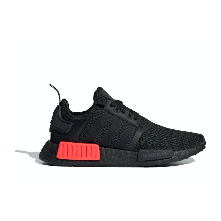 Image of adidas NMD R1 V2 Core Black Solar Red (GS)
