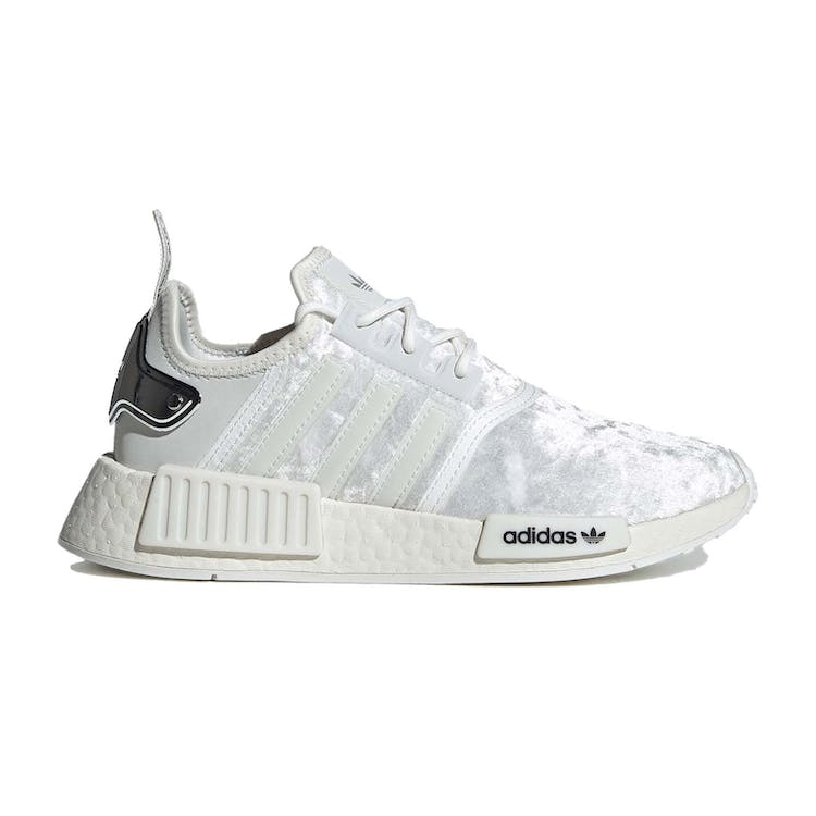 Image of adidas NMD R1 Velour White Silver (W)