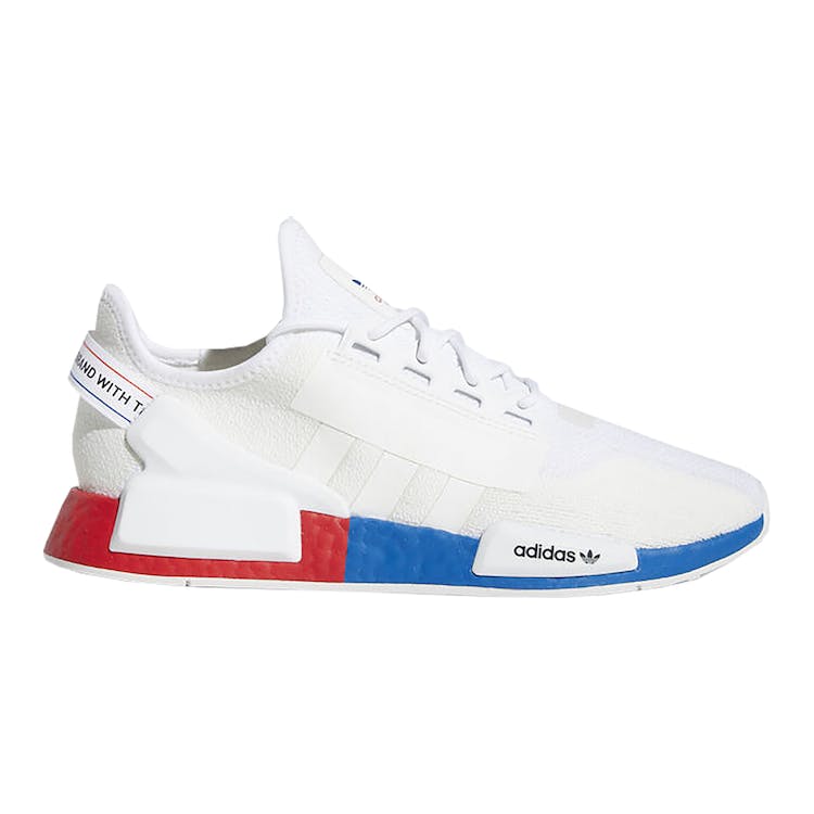 Image of adidas NMD R1 White Red Blue