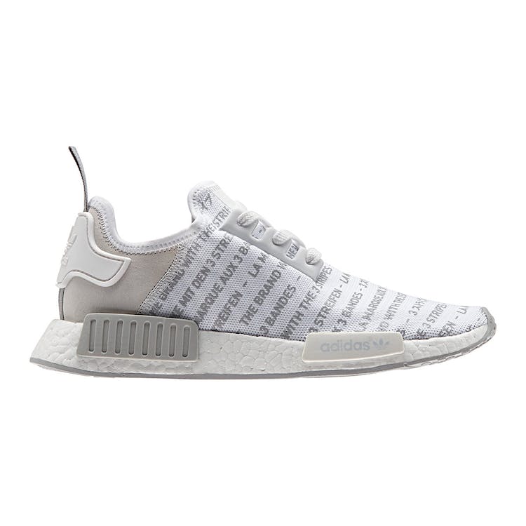 Image of NMD_R1 The Brand W/ The 3 Stripes White